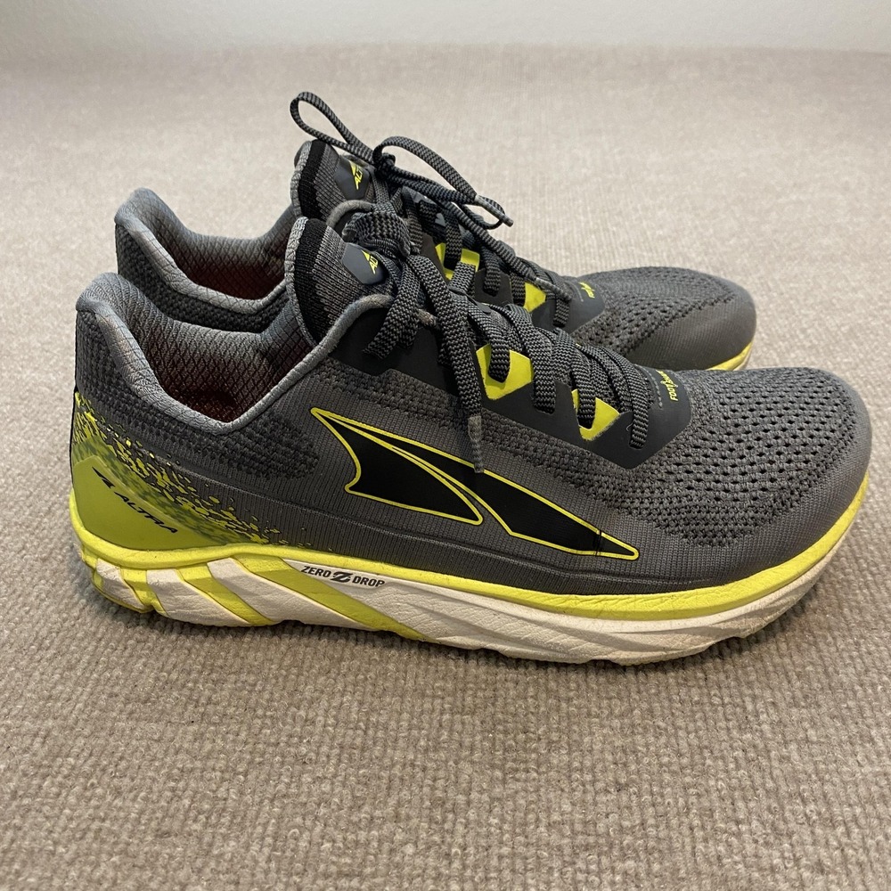 Altra Men's Athletic Shoes - Gray and Yellow